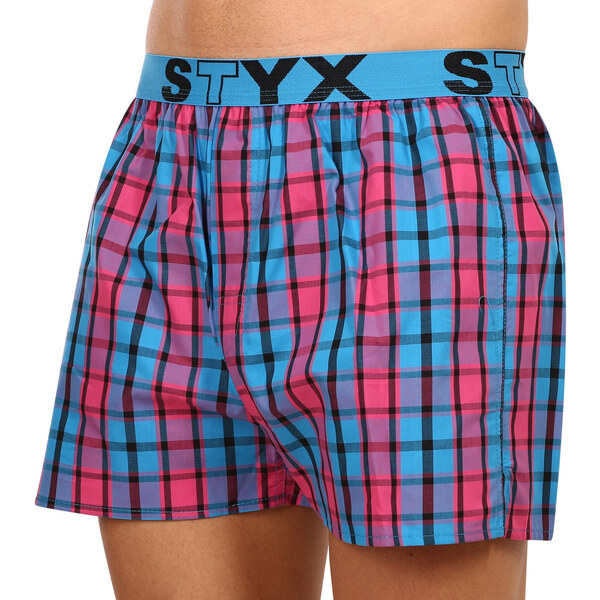 Pánske trenky Styx športová guma viacfarebné (B934) 38004059