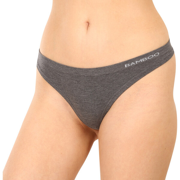 Dámske tangá Gina bambusová sivá (05013) 62929744
