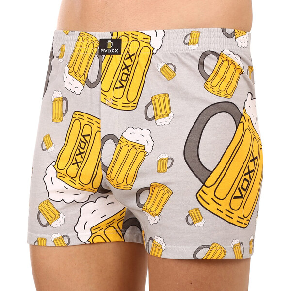 Pánske trenky VoXX svetlosivé (Karlos) 39637290