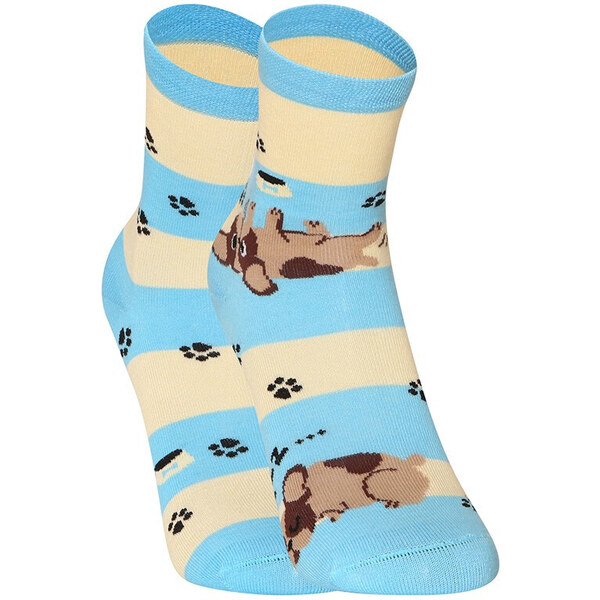 Veselé detské ponožky Dedoles Psy a pruhy (GMKS123) 23/26 32481172