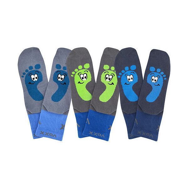 3PACK detské ponožky Voxx viacfarebné (Barefootik-mix-boy) 20/24 36013908
