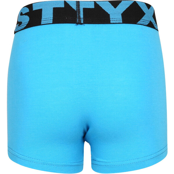 Detské boxerky Styx športová guma svetlo modré (GJ1169) 6-8 let 66060668
