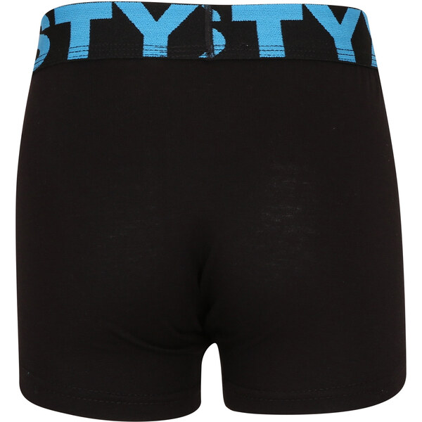 Detské boxerky Styx športová guma čierne (GJ961) 6-8 let 67003970