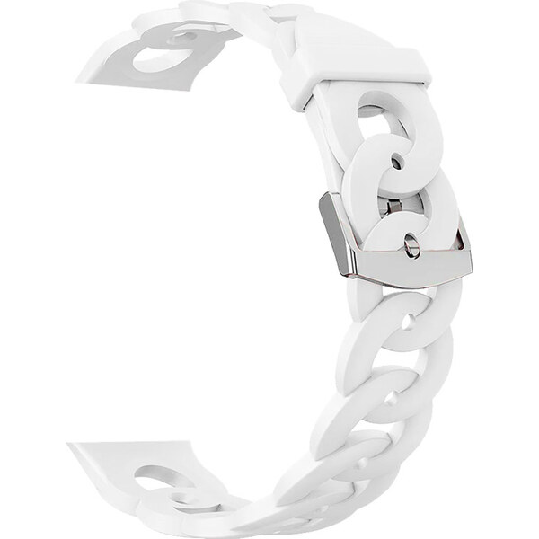 Madvell Silikónový remienok Bloom biely jazmín 22mm 44954792