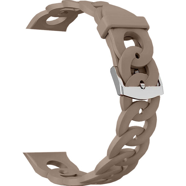 Madvell Silikónový remienok Bloom hnedý oriešok 22mm 44954797