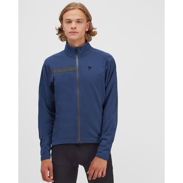 Pánska cyklo bunda Silvini Tempesto tmavo modrá 42926635