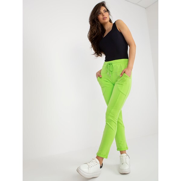RELEVANCE Sweatpants-RV-DR-8696.20-lime green 64686034