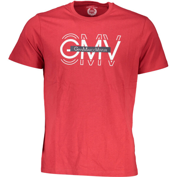 Červené pánske tričko Gian Marco Venturi 64708277
