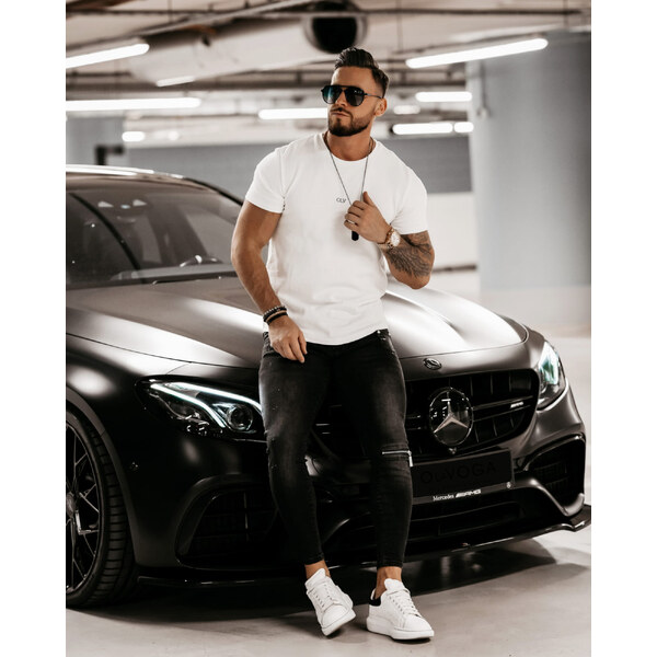 Pánske tričko 278060 ecru - Ola Voga 42988753