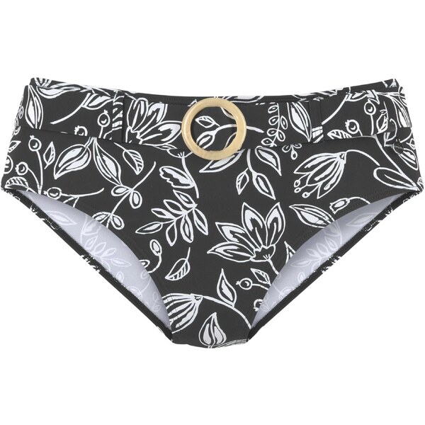 VIVANCE Bikinové nohavičky čierna / biela 54249660