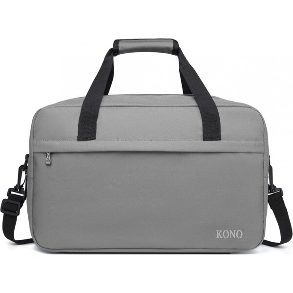 Cestovná taška KONO unisex stredná šedá 46997641