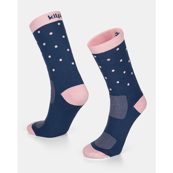 Unisex športové ponožky Kilpi DOTS-U tmavo modrá 42102158