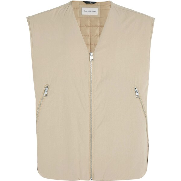 Calvin Klein Jeans Vesta tmavobéžová 43650049