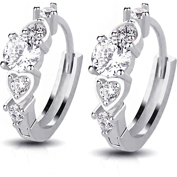 Dámske strieborné náušnice REYESA 43005711