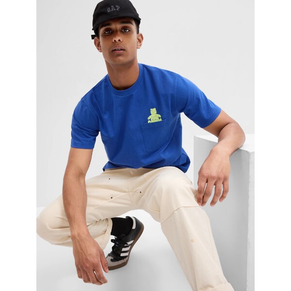 GAP Pánske Tričko s medvídkem Unisex 664013-00 66268019