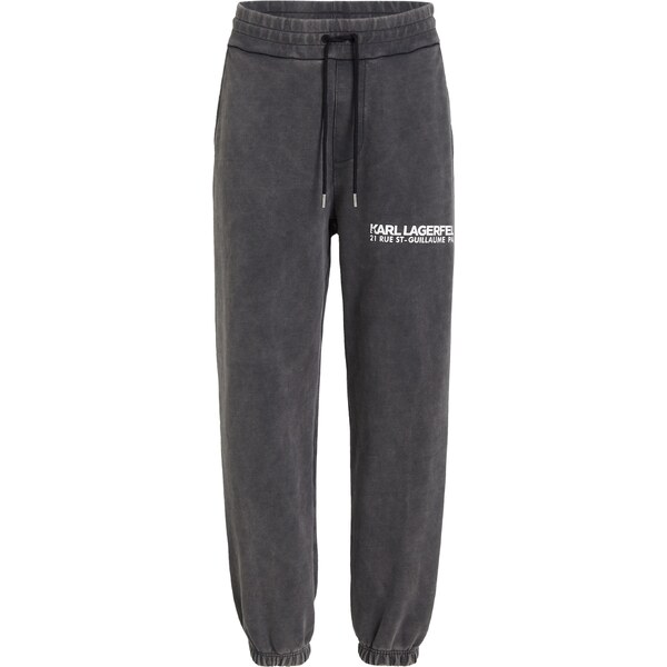 Karl Lagerfeld Nohavice čierna / biela 54249875