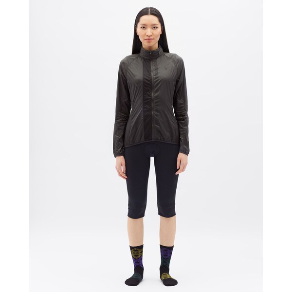Dámska cyklo bunda Silvini Gela tmavo šedá 43034023