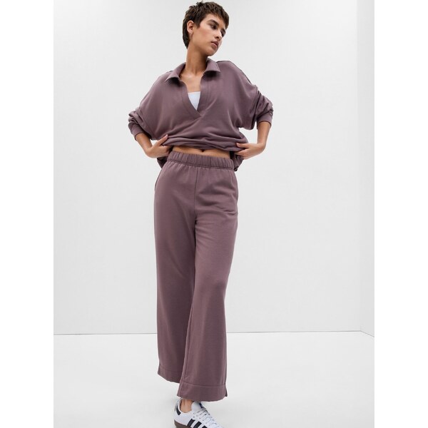 Dámske Široké tepláky straight high rise GAP 864322-01 66268502