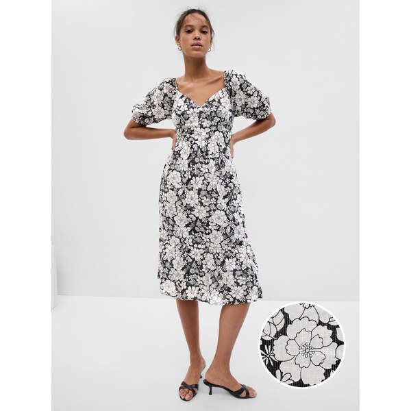 GAP Dámske kvetované midi šaty 595228-01 66268112