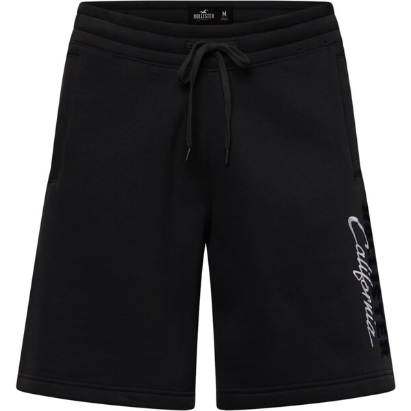 HOLLISTER Nohavice červená / čierna / biela 43087323