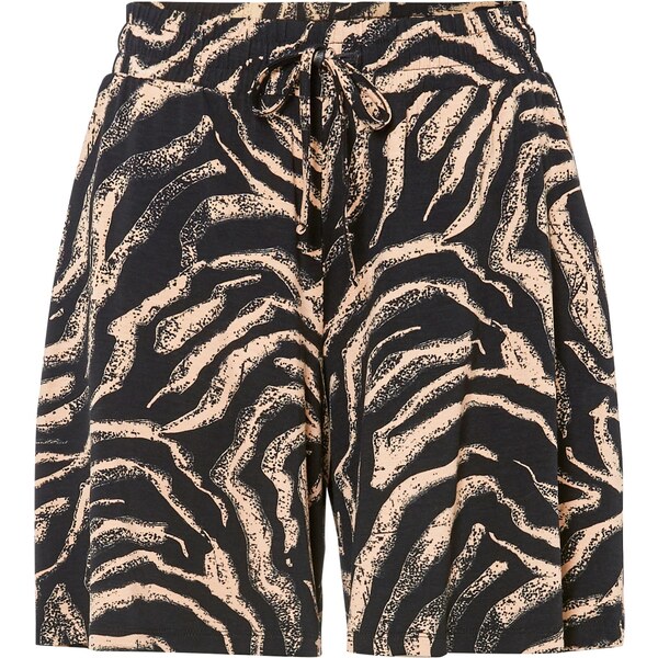 bonprix Džersejové šortky s pohodlným pásom, farba čierna 44847255