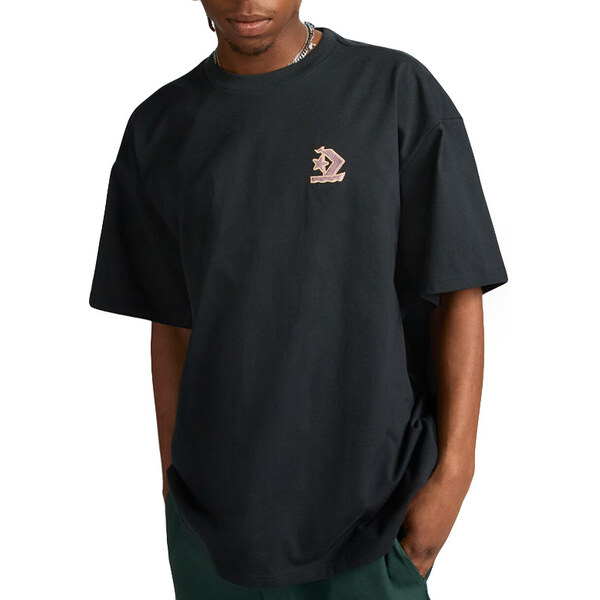 Converse Sail Away T-Shirt - Pánske - Tričko Converse - Čierne - 66357118