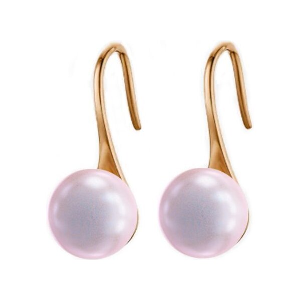 SWAROVSKI Elements Swarovski e. náušnice Virgin Islands ružové perly 43072139