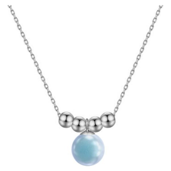 SWAROVSKI Elements Swarovski e. jemný perlový náhrdelník Private beach 43072145