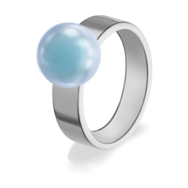 SWAROVSKI Elements Swarovski e. prsteň Private Beach s modrou perlou 43072152
