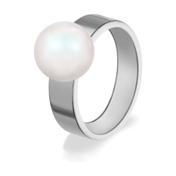 SWAROVSKI Elements Swarovski e. prsteň Private Beach s bielou perlou 43072168