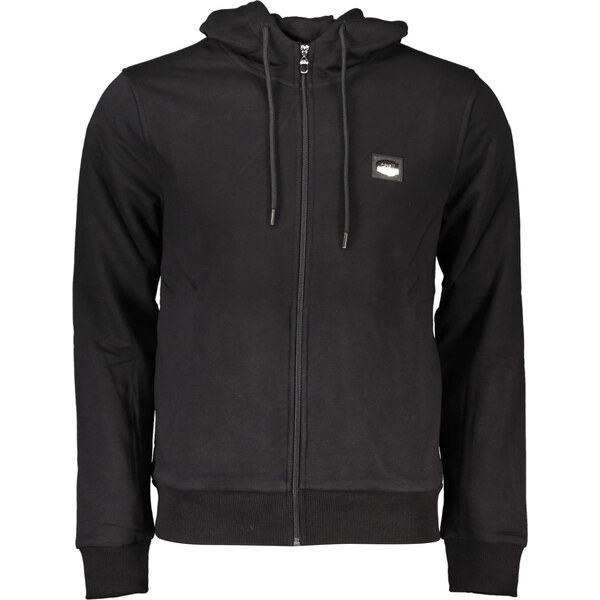 Čierna mikina CAVALLI CLASS na zips 64703799