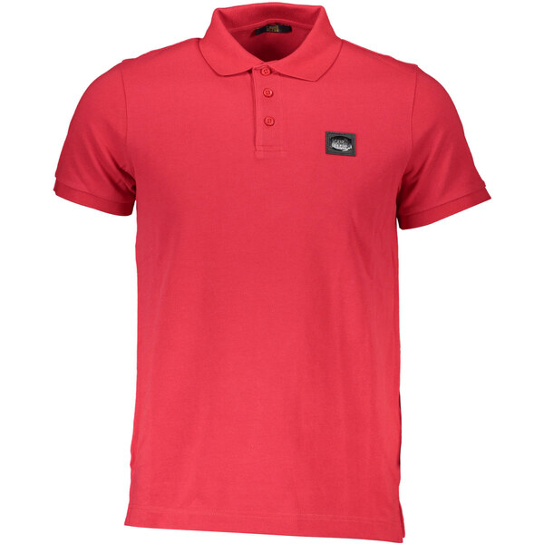 CAVALLI CLASS červené pánske polo 64711348