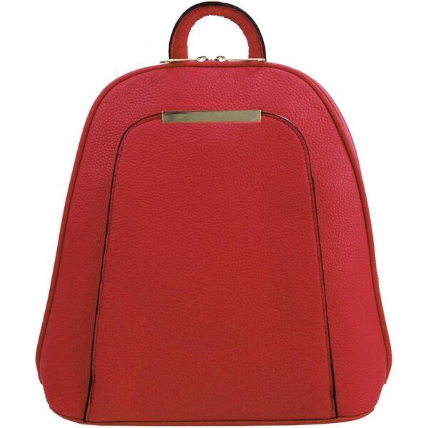 Jessica Bags Elegantný menší dámsky batôžtek / kabelka červená 43587649