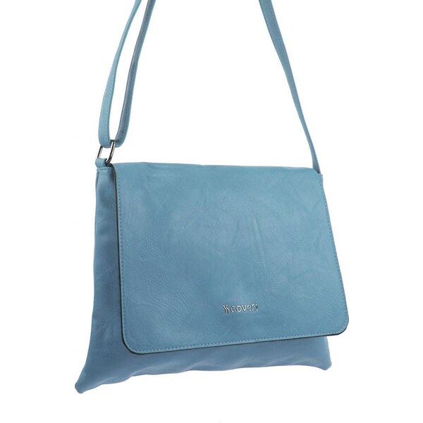 YY Coveri Dámska crossbody kabelka svetlo modrá 43587663