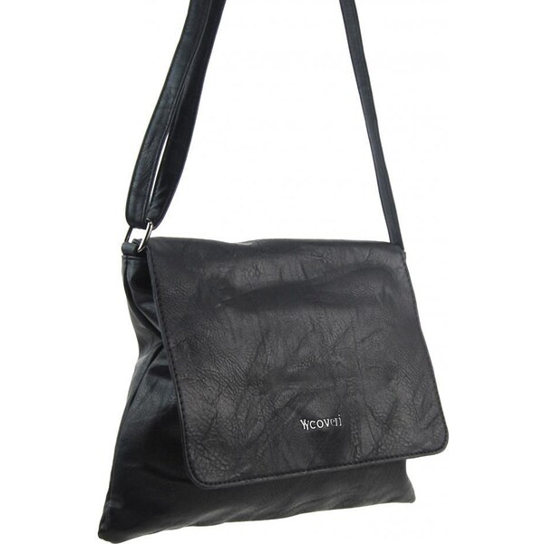 YY Coveri Dámska crossbody kabelka čierna 43587655