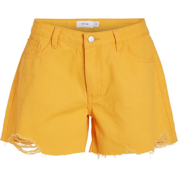VILA Džínsy Maura oranžová 43139925