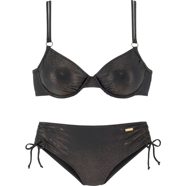 LASCANA Bikiny zlatá / čierna 54249600