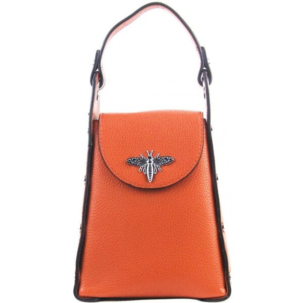 Made in China Menšia dámska kabelka crossbody / do ruky oranžová 43587674