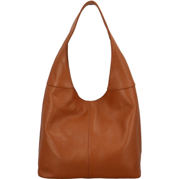 Dámska kožená kabelka cez rameno hnedá - ItalY SkyFull hnedá 43224899