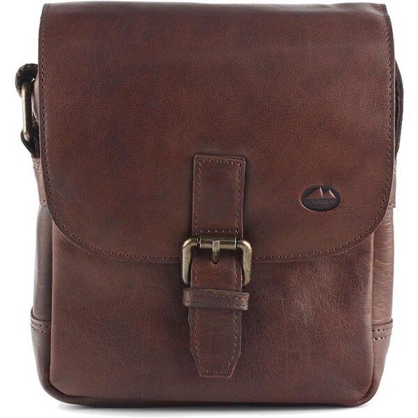 El Forrest Gregorio Kožená taška cez rameno UNI Bingo hnedá 43195291