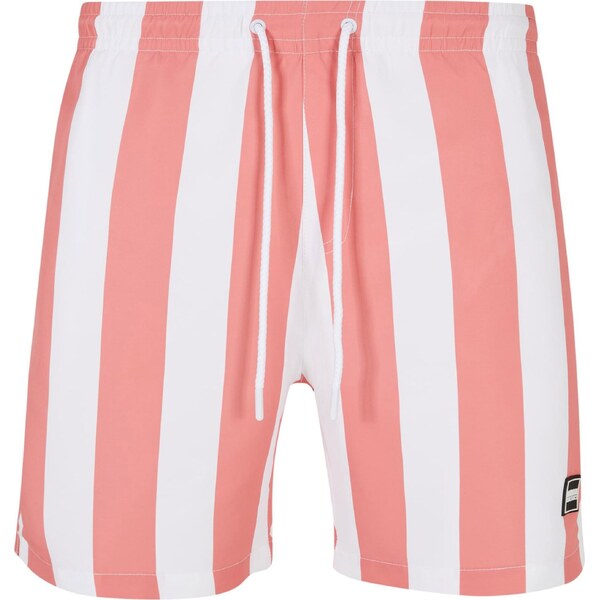 Urban Classics Plavecké šortky pitaya / biela 62700682