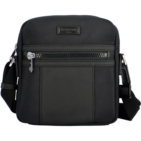 Pánska crossbody taška na doklady čierna - Hexagona Herscvik čierna 56864161