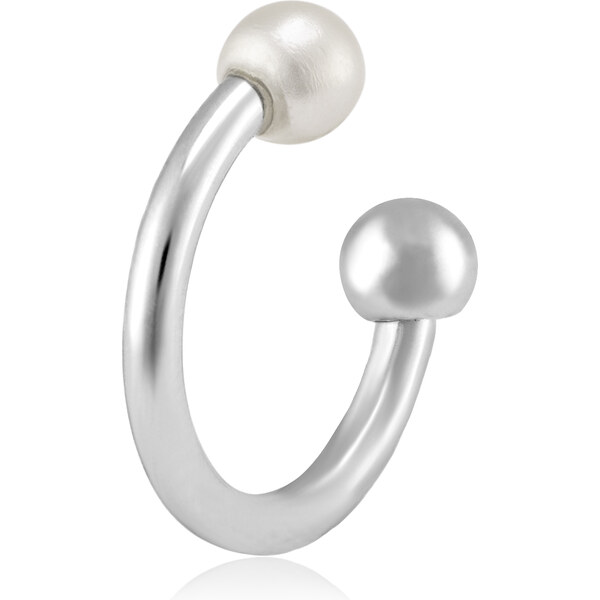 Troli Pôvabná navliekacia single náušnica VBE6012S-PET 66593152