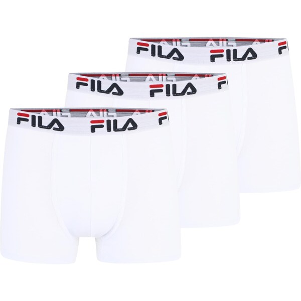 FILA Boxerky ohnivo červená / čierna / biela 43255958