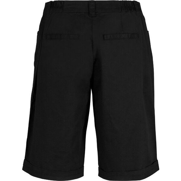 bonprix Bermudy pepertouch s pohodlným pásom, farba čierna 45146577