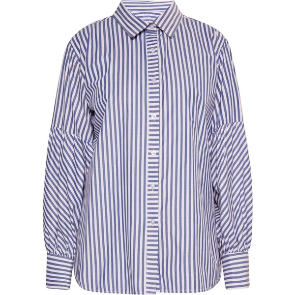 DreiMaster Vintage Blúzka tmavomodrá / biela 54243399