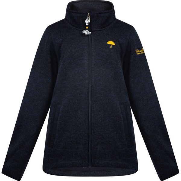 Schmuddelwedda Flisová bunda námornícka modrá 54244310