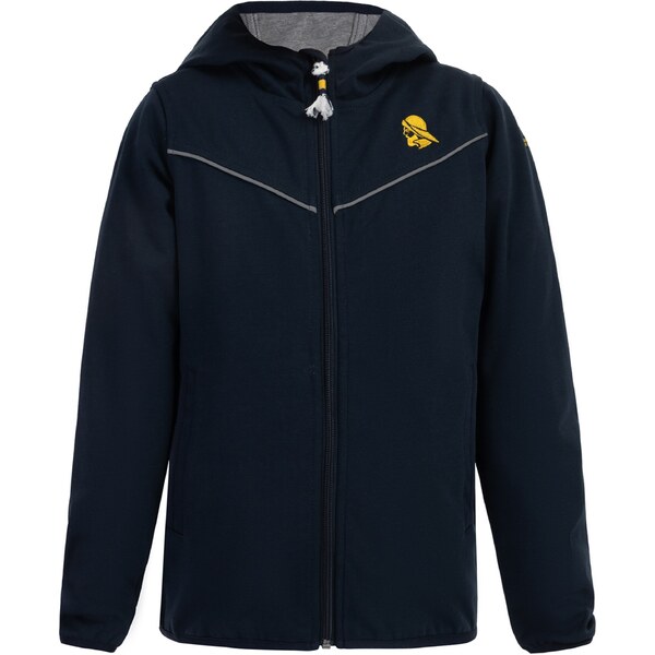Schmuddelwedda Outdoorová bunda námornícka modrá / žltá / 54246534