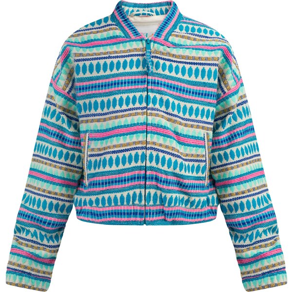 IZIA Prechodná bunda modrá / ružová / biela 54248735