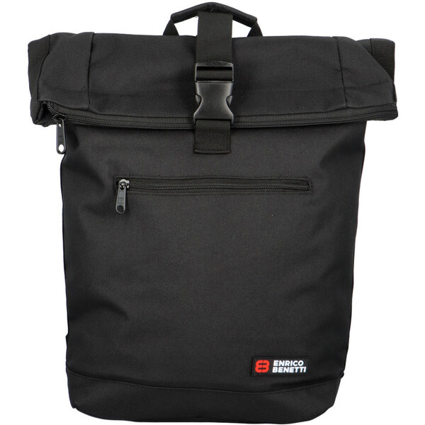 Veľký moderný batoh čierny - Enrico Benetti Simon čierna 43248332